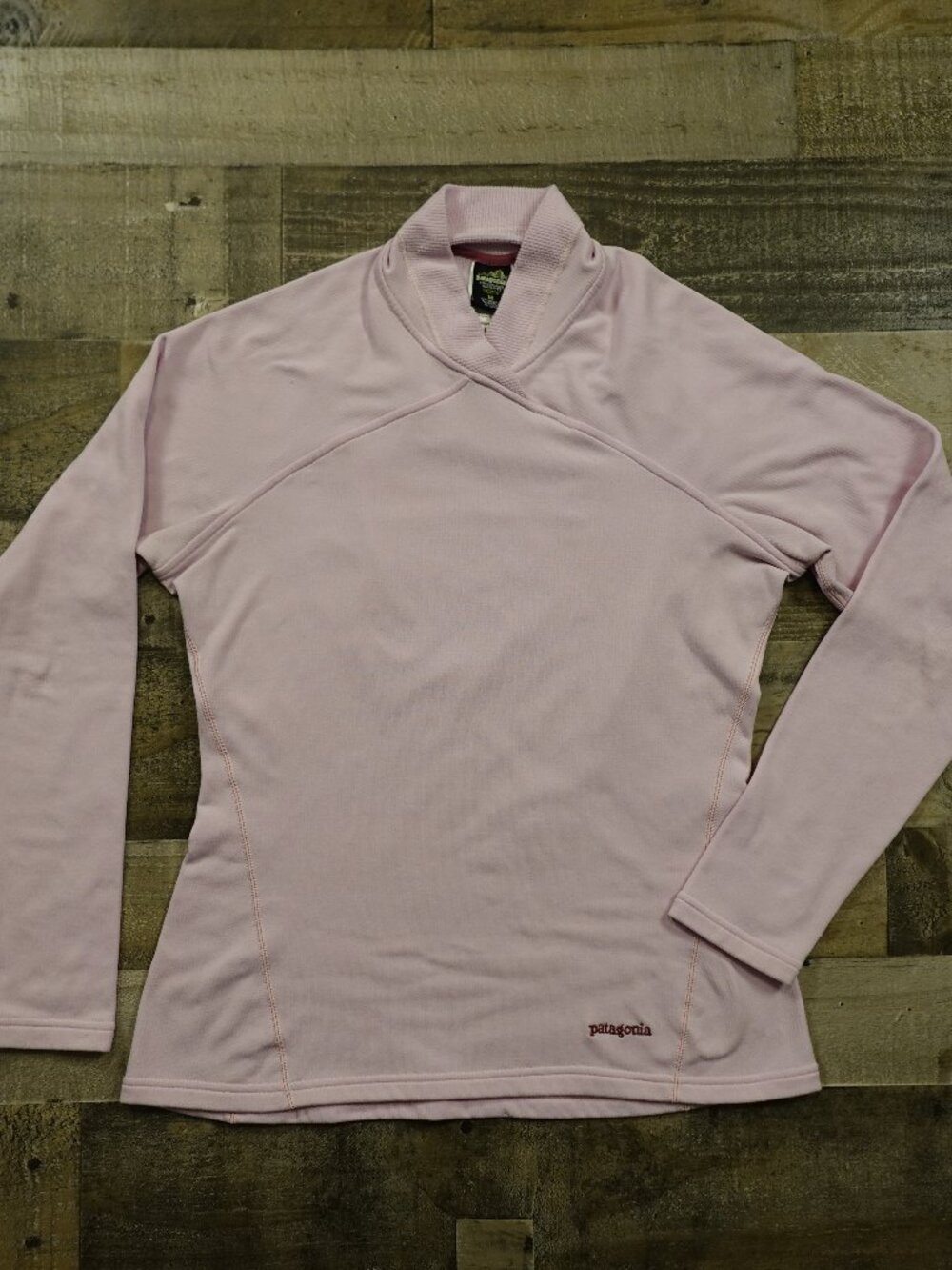 Patagonia Capilene Base Layer Pullover Women’s Medium Pink Outdoor Vintage